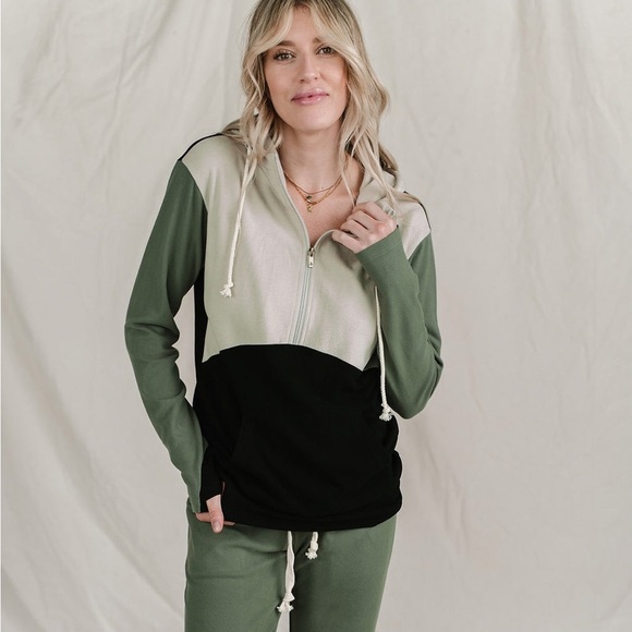 Ampersand Avenue - Halfzip Hoodie Performance Fleece XXXL - Picture 1 of 8